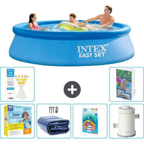 Intex Piscina Easy Set Rotonda - 305x76 cm - 7-pezzi  S7