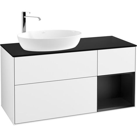 Villeroy & Boch F932PDGF meuble sous-lavabo Finion F93 (1/2)