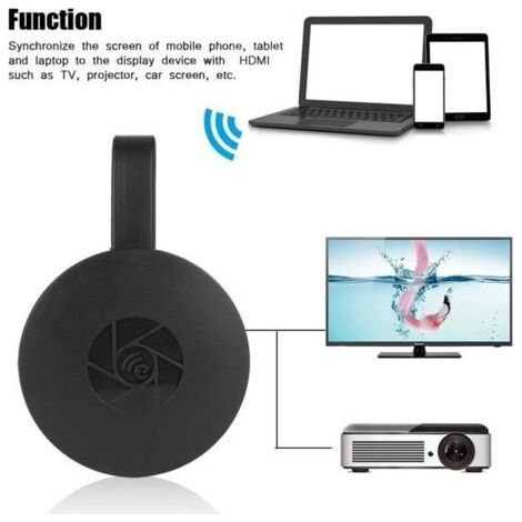 FENOPLASTICAXuyan Récepteur 1080P sans fil d'affichage de projecteur de dongle de TV HDMI WiFi pour Apple / Android (1/4)