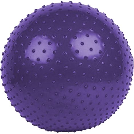 Ballon de yoga, ballon d'exercice, ballon de grossesse, ballon d'équilibre avec pompe à pied, pour la maison et le bureau, violet