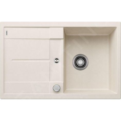 Evier Blanco Metra 45S Silgranit - BLANC SOFT - Vidage : Automatique