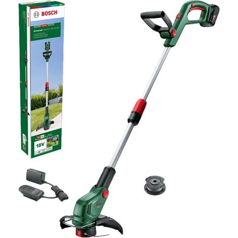 Bosch Cordless 18v Grass Trimmer UniversalGrassCut 18V-26-500 + 2ah Battery Kit (1/5)