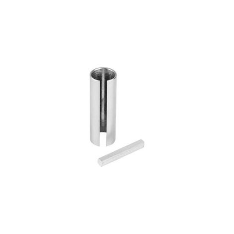 Adattatore per manicotto della puleggia dell'albero motore per motori a benzina Crezuo da 7/8" a 1" con scanalatura a gradini.