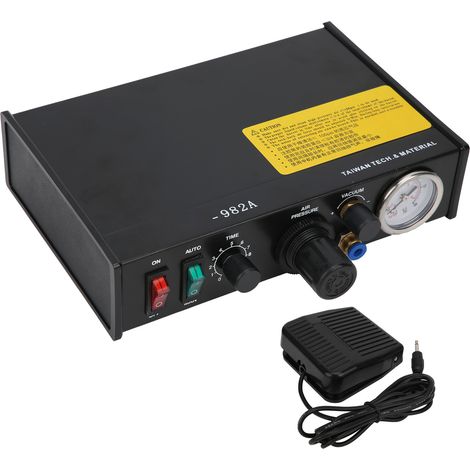 Distributeur de colle automatique, doseur de précision pour remplissage, contrôleur AC220-240V, prise UE 982A, seringue de dosage haute exactitude (1/5)
