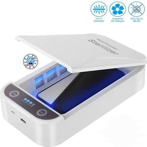 Stérilisateur Portable UV pour Téléphone avec Fonction d'Aromathérapie - YOSICL (1/4)