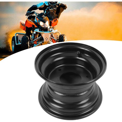 145/70-6 Go-Kart-Felge, 3 Löcher, 6 Zoll, Aluminiumlegierung, verbesserte Traktion, stylisches Design, für Quads, Offroad-Motorräder, Aufsitzrasenmäher (1/5)