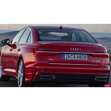 Audi A6 C8 Limousine Chromleiste für die Heckklappe (1/5)