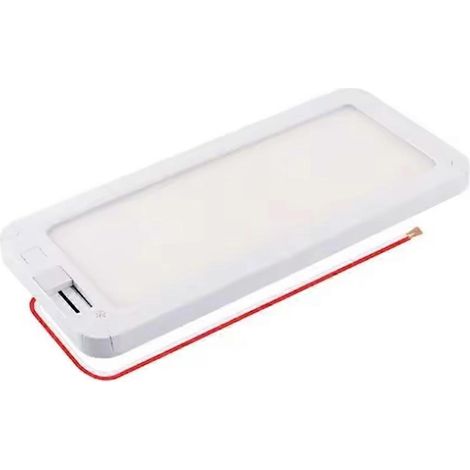 Plafonnier intérieur pour camping-car, camion, caravane, camion, camionnette, camionnette. Éclairage intérieur à intensité variable avec 96 LED, 3 couleurs, 12 V-30 V. (1/5)