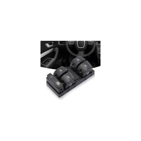Interruptor de elevalunas eléctrico, control de botón 4F0959851 para A3 A6 S6 Q7, interruptor de elevalunas eléctrico 4F0959851G 4F0959851A 4F0959851F