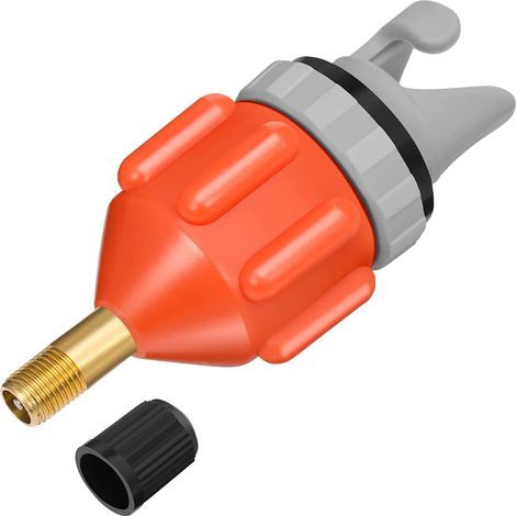 Adaptateur de pompe, adaptateur pour compresseur portable SUP, adaptateur de valve, adaptateur de ventilation pour kayak, bateau gonflable, planche de sup, chaise longue gonflable, canoë (1/4)