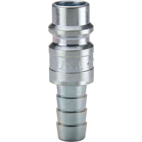 Raccord rapide pneumatique Legris, Tuyau cannelé vers Mâle 1/8pouces Adaptateur chargeur en Acier zingué ( Prix pour 1 )