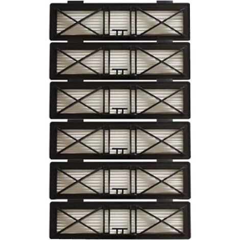 Paquet de 6 filtres Hepa pour Neato Botvac D7 D3 D4 D5 D6 D70 D75 D80 D85 pour Neato Botvac 75e 80 filtres (1/4)