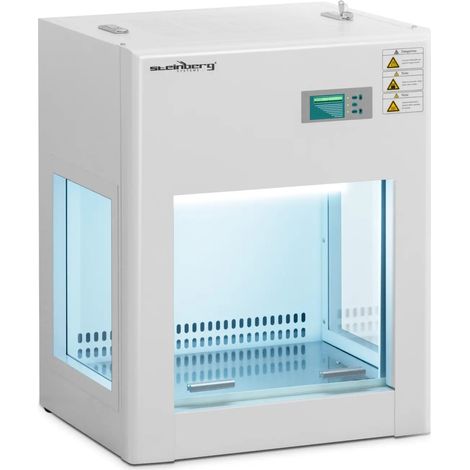 Hotte à flux laminaire 110 w verre trempé acier inoxydable 304 (1/5)