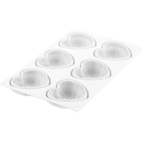 Silikomart lovely stampo silicone mm 82x77x31 + cutter qualità professionale