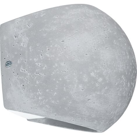Lampada da parete Globe grigio 18x14x14cm Sollux (1/5)