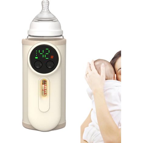 Réchauffeur biberon de Chauffe-Lait Maternel Sans Fil Réchauffeur de Lait Nomade Pour La Maison Les Trajets Quotidiens La Crèche Le Camping Le Bureau L'Extérieur Les Vacances (1/5)