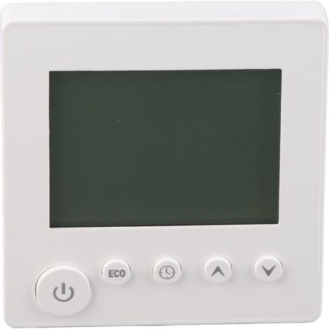 Thermostat intelligent avec écran LCD et clavier, 95-240 V CA, 16 A, pour chauffage électrique domestique (1/5)