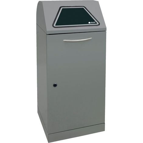 Stumpf separación residuos Módulo-Vario 120 gris-aluminio-estructura Contenedor interior 120l - 625-120-0-2-100 (1/2)