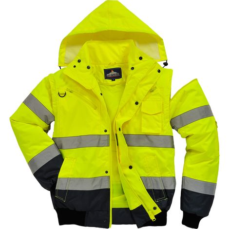 Veste haute visibilité RS PRO Imperméable, Jaune, taille XXXL, Homme ( Prix pour 1 )