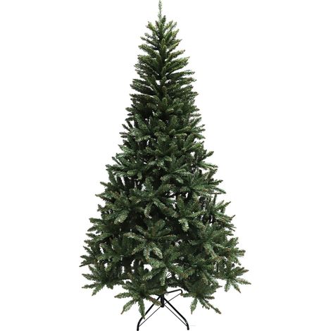 Künstlicher Weihnachtsbaum - 220 cm - Fichtengrün - Stahlbein