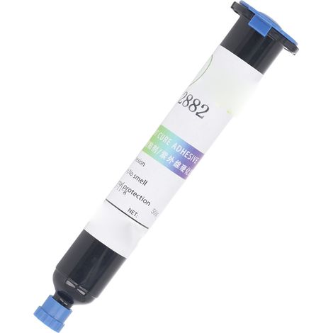 Colle UV pour câbles électroniques, durcissement par polymérisation, fixation de fils, protection des joints de soudure, renforcement des bornes de faisceaux, 2282 50cc (1/5)