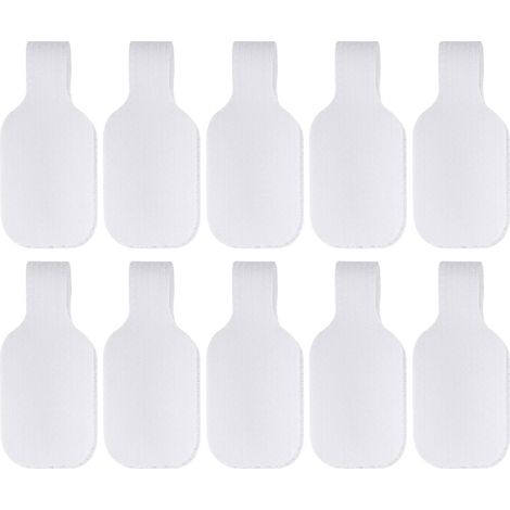 SpeaKa Professional SP-13756880 Marqueur de câble Surface d'étiquetage: 20 x 38 mm blanc 10 pc(s) (1/5)
