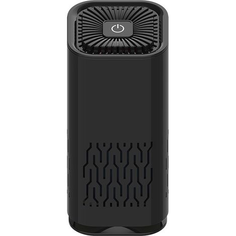 Purificateur d'air, purificateur d'air ionique portable et silencieux pour voiture et petites pièces. Élimine la poussière, les odeurs d'animaux et le pollen. (1/5)