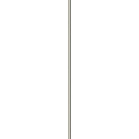 Set di aste in alluminio (2X1250 mm) LA CROISEE DS Grigio alluminio RAL9006 B3 - DS7231-007