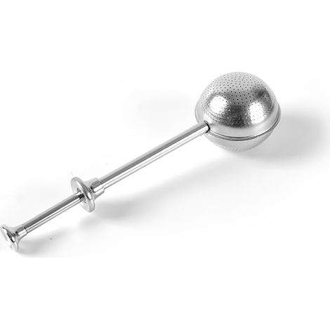 Tamis à farine, tamis à sucre glace, passoire en bois avec poignée à ressort, facile à nettoyer, accessoire de cuisine polyvalent pour le thé et la préparation des plats. (1/5)
