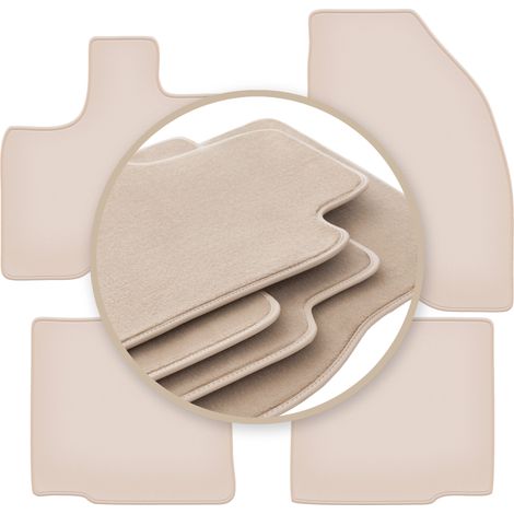 Hochwertige beige Fußmatten für: Ford Explorer MK5 SUV 2010-2019 (1/5)