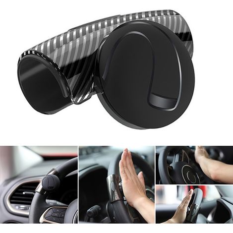 Poignée de commande auxiliaire pour volant de voiture, bouton rotatif, assistance au pédalage (1/5)