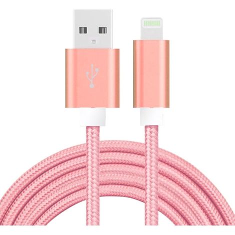 Sign usb kabel mit lightning anschluss fur iphone und ipad 21 a 2 m - pink