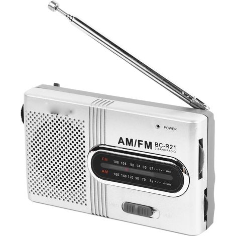 Radio portable à aiguille, signal stable, piles incluses, son clair, idéal sport matinal et voyage (1/5)