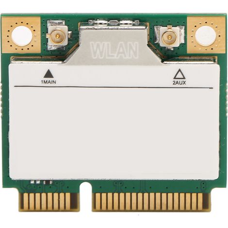 Carte WiFi 6 Mini PCIe Double Bande 2.4G/5G 3000 Mbps Bluetooth 5.1, MU-MIMO, Gigabit Stable pour Bureau et Gaming (1/5)