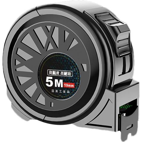 Mètre ruban robuste – Mètre ruban rétractable, mètre ruban rétractable Outil de mesure professionnel pour charpentiers, ingénieurs, arpenteurs, électriciens, ruban à mesurer durable et précis (1/5)