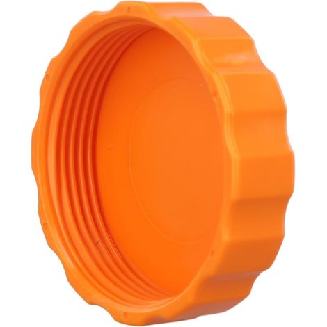 2×Afvoerafdekking zandpomp P03830 compatibel voor zandfilters kunststof constructie 65 x 18 mm buitenbad en spa-onderhoud helder oranje voor verbeterde zichtbaarheid