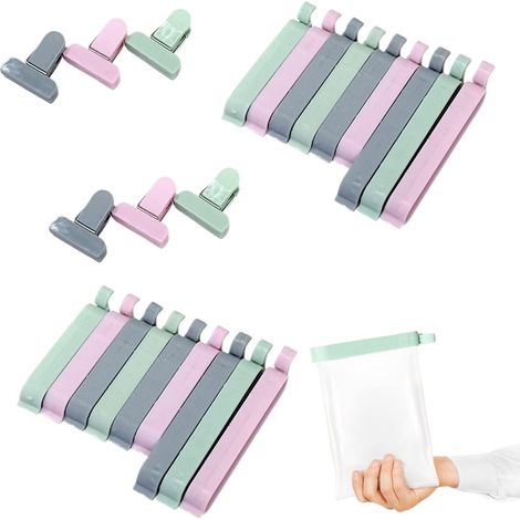 Sacs de conservation alimentaire réutilisables, lot de 24, pour la cuisine, le garde-manger et le rangement quotidien.-AquaForge (1/3)