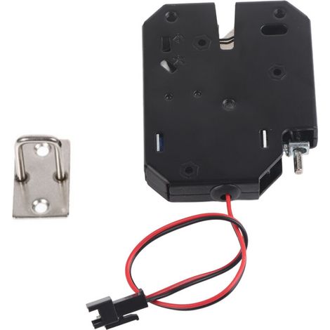 Cerradura electromagnética de 12 V para vitrinas refrigeradas: fácil instalación, seguridad óptima para taquillas de reparto, 2 A