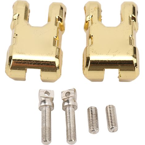 Stück Abschlepphaken aus Aluminiumlegierung für RC-Seilwinden, Ersatzteile für 1/10 RC-Cars, Gold (1/5)