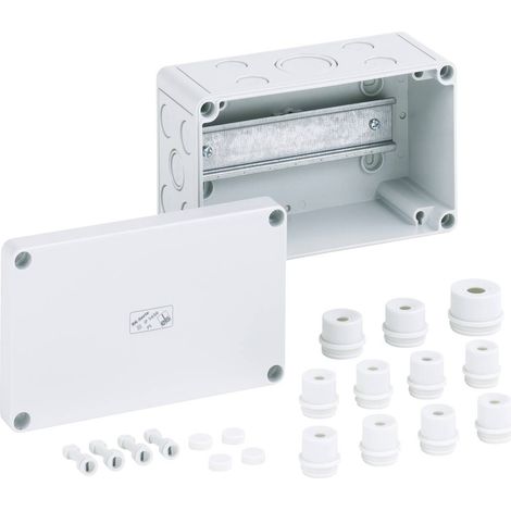 Boîte de dérivation 61591201 – Dimensions 180 x 110 x 90 mm – Indice de protection IP54/IP66 – Polystyrène expansé (EPS) – Spelsberg