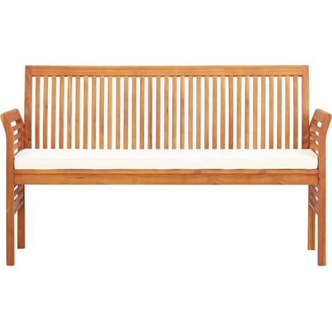 Maison Exclusive - Panca da Giardino a 3 Posti 150 cm in Legno Massello di Acacia (1/5)