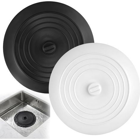Universels Ventouse Baignoire, 15 cm Silicone Bouchon Evier Cuisine, Anti (1/5)