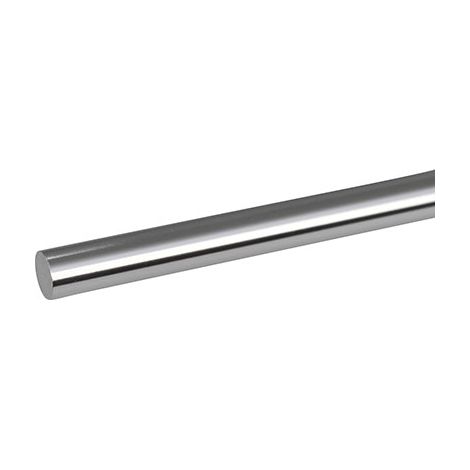 PROFILO TUBO PIENO ARCANSAS - ALLUM ARGENTO LUX MM 8 H.CM 100- 5 pezzi