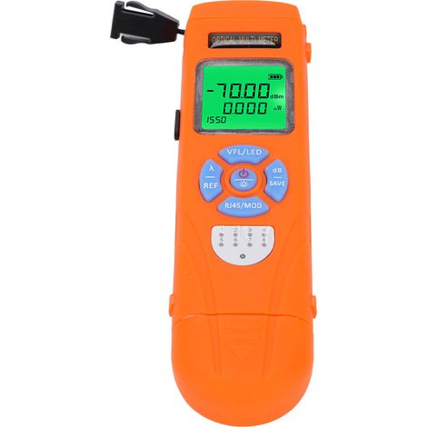 Testeur de Fiber optique-50 à + 26dBm OPM 30km VFL RJ45, test Portable multifonction avec lumière LED (1/5)