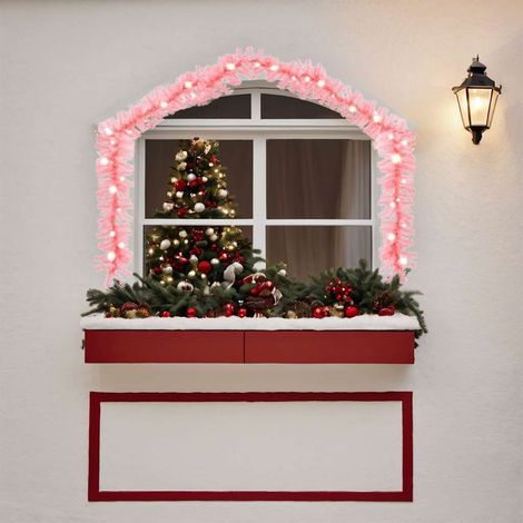 Ghirlanda Natalizia con Luci a LED 10 m Rosa (1/5)