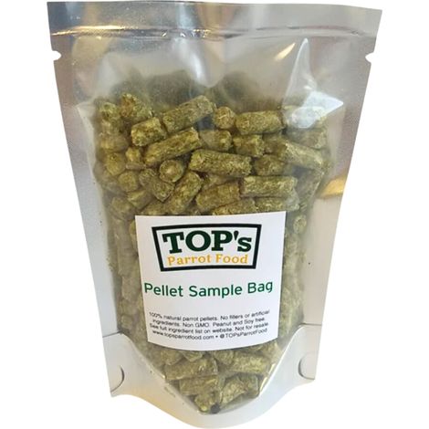 Cibo per pappagalli TOP in pellet medio - Granulato organico Top per tutte le specie di pappagalli 57 g - CAMPIONE (1/3)