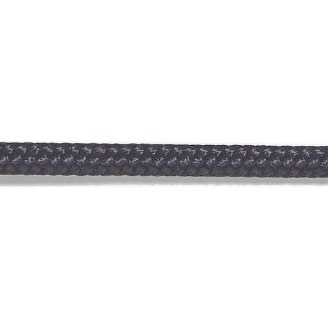Treccia in poliestere diametro 6 mm serie standard bobina da 400 metri nera nautica