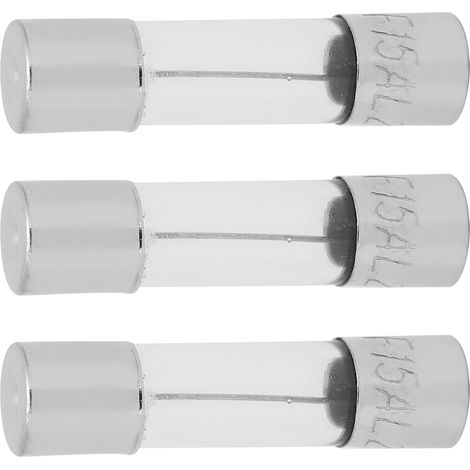Set mit 150 verschiedenen Glassicherungen, 0,1 A bis 20 A, 250 V, 5 x 20 mm, mit Aufbewahrungsbox für Werkzeug und Zubehör (1/5)