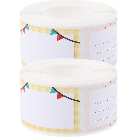 Namensaufkleber 2 Rollen pour Wasserflaschen et Brotdosen