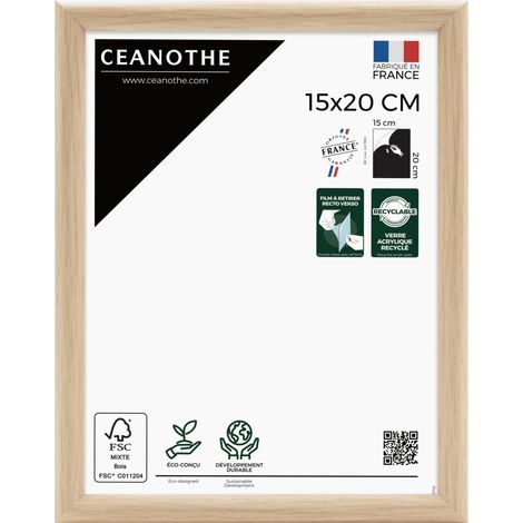 Cadre photo Essentiel exposition brut 15x20 cm